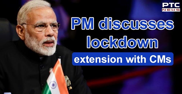 PM Modi holds meeting with CMs; discussed coronavirus lockdown extension