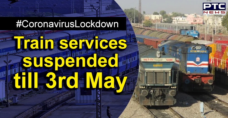Indian Railways including Premium trains, Mail/Express, passenger trains to remain suspended till 3rd May