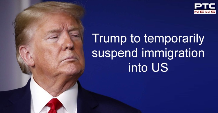 Donald Trump says he will temporarily suspend immigration into US