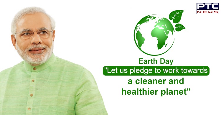 On Earth Day, PM Modi gives a shout out to all those working at the forefront to defeat COVID-19