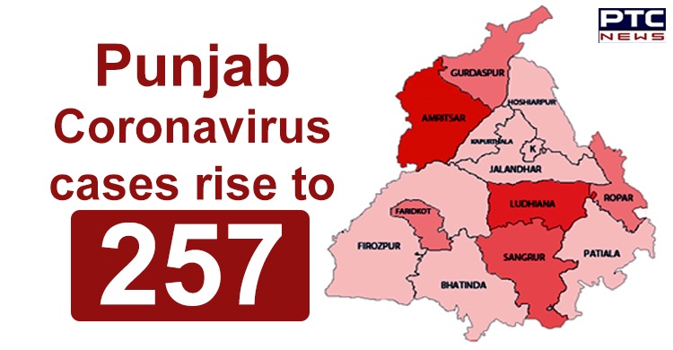 Punjab Coronavirus cases rise to 257; recovered patients 53