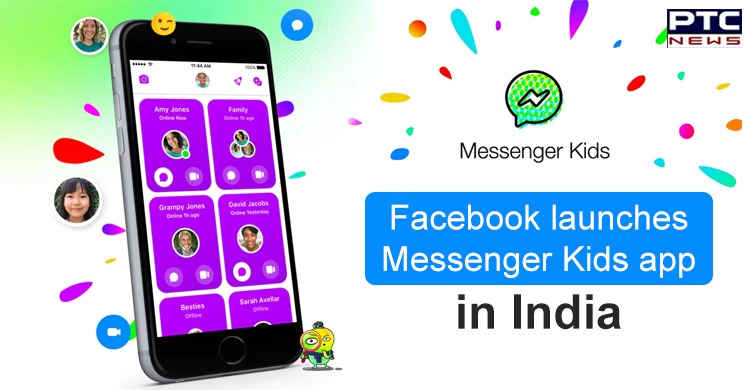 Facebook launches Messenger Kids app in India