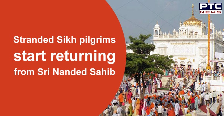 Stranded Sikh pilgrims start returning from Sri Nanded Sahib