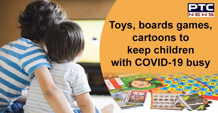 Toys, boards games, cartoons to keep children with COVID-19 busy in hospital isolation wards