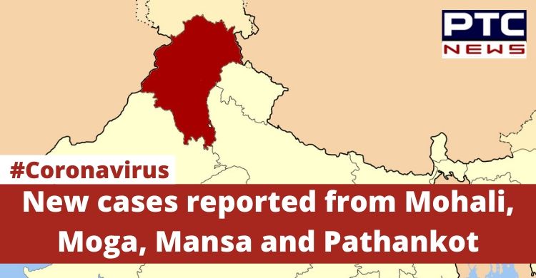 Coronavirus: New cases reported from Mohali, Moga, Mansa and Pathankot