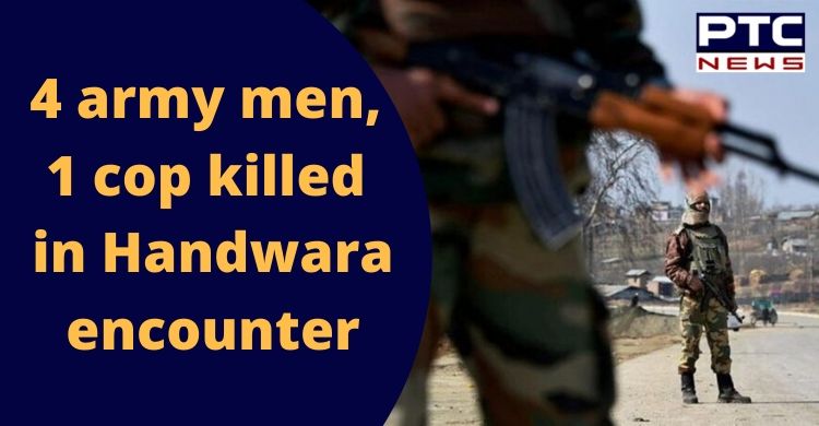 Colonel, Major, cop and 2 others killed in J&K’s Handwara encounter