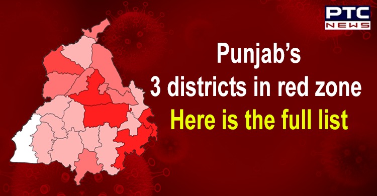 Three Punjab districts fall in COVID-19 red zone; Here's the full list of state-wise classifications of districts