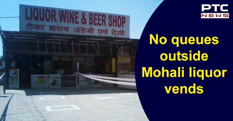 Liquor shops in Mohali wear a deserted look, even six weeks after being opened