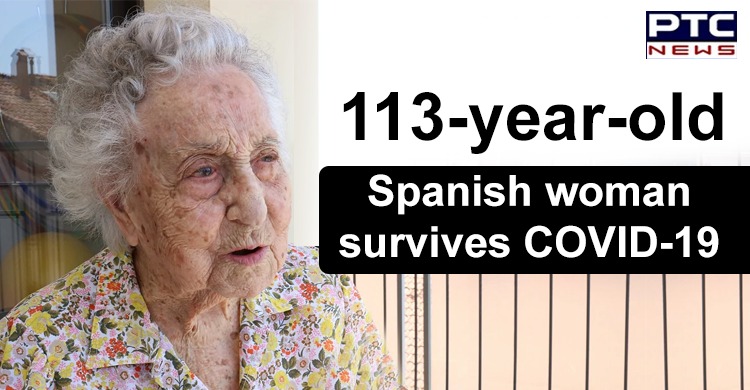 113-year-old woman defeats coronavirus in Spain