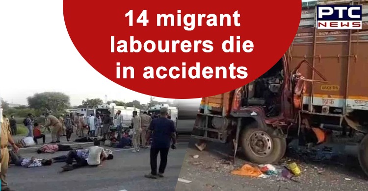 14 migrant labourers, returning home states, die in accidents in Madhya Pradesh, UP