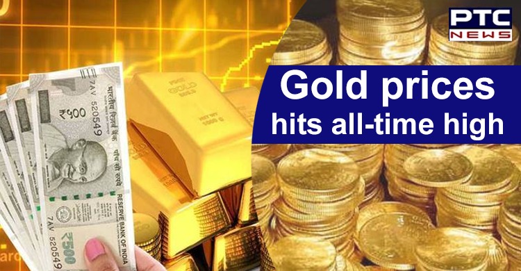 Gold prices hits record high, silver rates increased