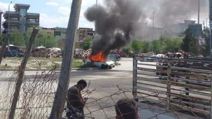 Car bomb attack in Ghazni of Kabul Car bomb attack in Ghazni of Kabul