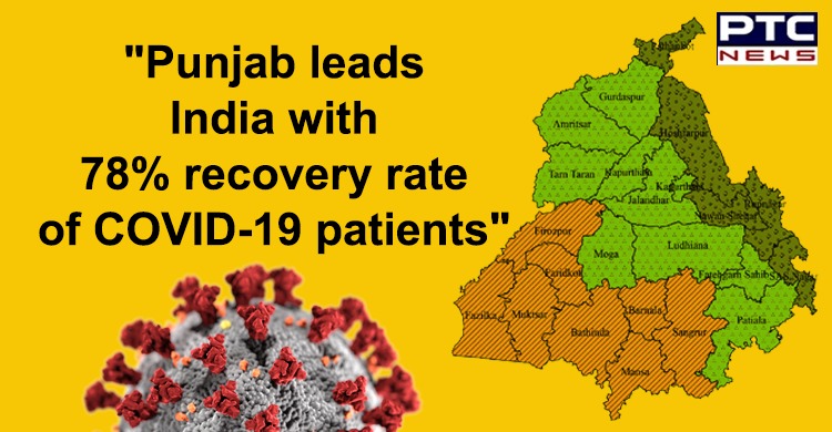 Punjab leads India with 78% recovery rate of COVID-19 patients: Balbir Singh Sidhu