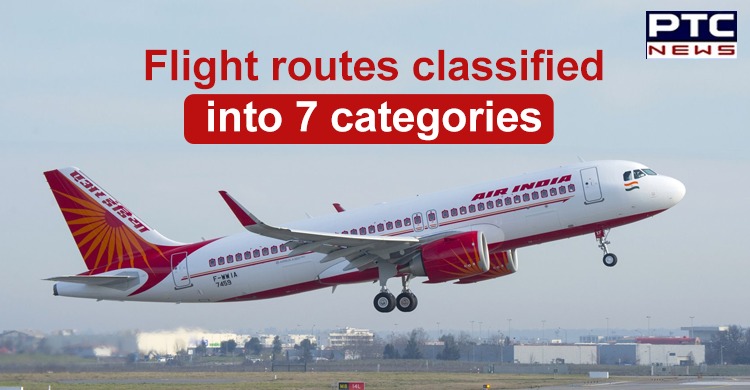 Flight routes classified into 7 categories as domestic air travel starts from May 25