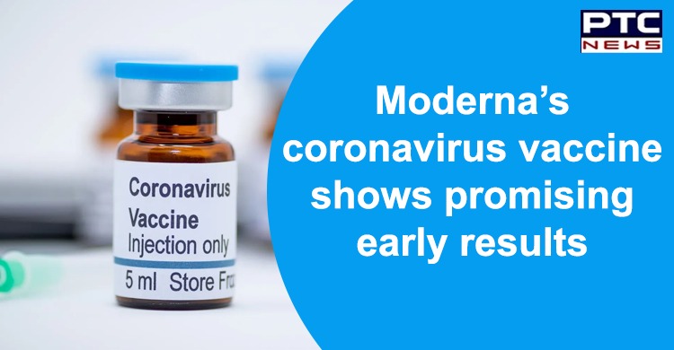 Covid-19 vaccine trial by Moderna shows promising early results