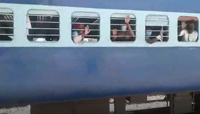 हिसार से 1205 प्रवासी श्रमिकों को लेकर बिहार रवाना हुई स्पेशल ट्रेन