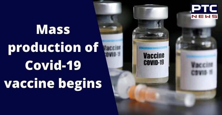 British Pharmaceutical Company announces mass production of coronavirus vaccine