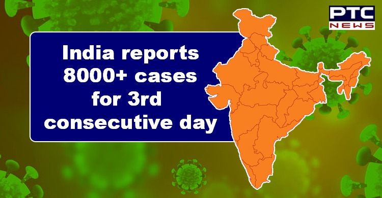 Coronavirus cases in India nears 2 lakh; 8000+ cases in last 24 hours