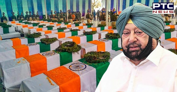 CaptPunjab Govt Hikes Ex Gratia for Martyrs Soldiers Kin Punjab Govt Hikes Ex Gratia for Martyrs Soldiers Kin