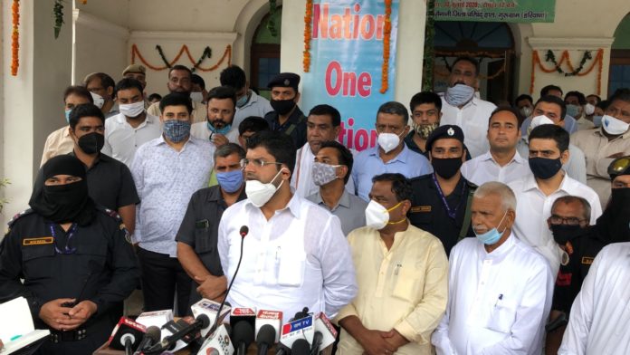 Dushyant Chautala said Congress always against Haryana in SYL issue (1) Dushyant Chautala said Congress always against Haryana in SYL issue