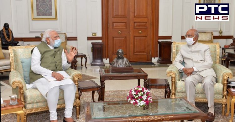 Amid India-China stand-off, PM Narendra Modi calls on President Ram Nath Kovind