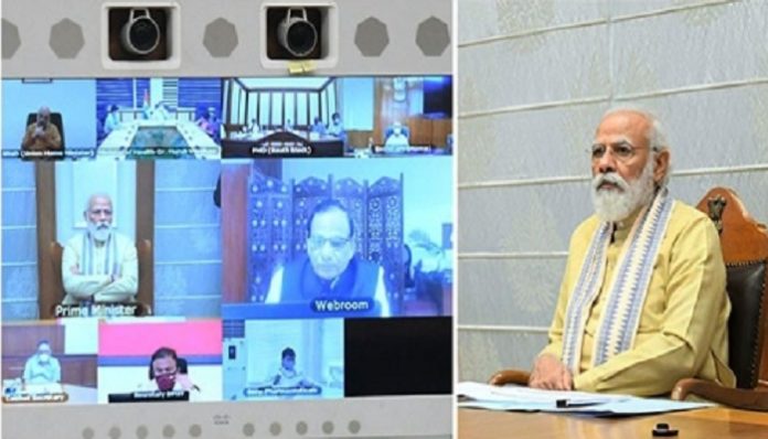 PM chaired review meeting on Covid 19 pandemic preparations PM chaired review meeting on Covid-19 pandemic preparations