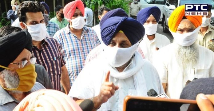 SAD Sukhbir Badal Protest against Captain Amarinder | Punjab Hooch Tragedy SAD Sukhbir Badal Protest against Captain Amarinder | Punjab Hooch Tragedy