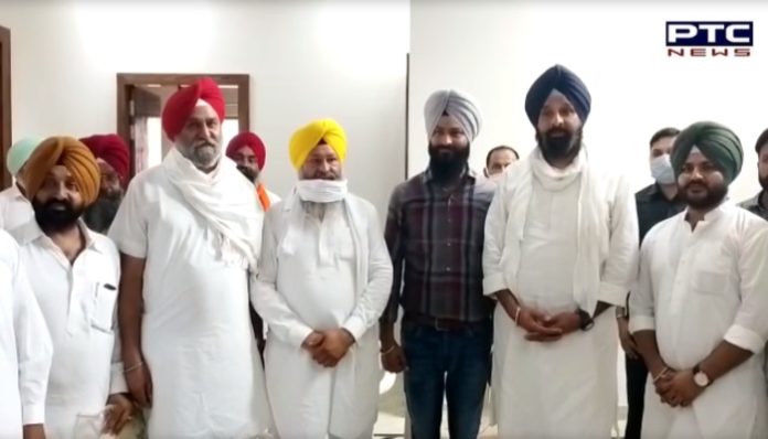 ਬਟਾਲਾ ਵਿਖੇ ਸ਼੍ਰੋਮਣੀ ਅਕਾਲੀ ਦਲ ਦੇ ਆਗੂਆਂ ਵੱਲੋਂ ਸਾਬਕਾ ਮੰਤਰੀ ਬਿਕਰਮ ਸਿੰਘ ਮਜੀਠੀਆ ਦਾ ਸਨਮਾਨ Bikram Singh Majithia Honor by Shiromani Akali Dal leaders at Batala