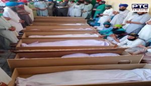 Pakistan : 20 people Sikh pilgrims Cremation Death in Train -bus Accident