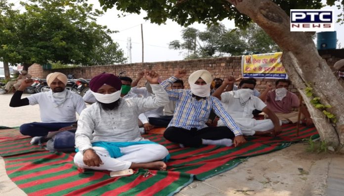 ਸਿੱਖਿਆ ਮੰਤਰੀ ਦੀ ਕੋਠੀ ਸਾਹਮਣੇ ਭੁੱਖ-ਹੜਤਾਲ 'ਤੇ ਬੈਠੇ ਬੇਰੁਜ਼ਗਾਰ ਮਲਟੀਪਰਪਜ਼ ਹੈਲਥ ਵਰਕਰ ਅਤੇ ਬੇਰੁਜ਼ਗਾਰ ਬੀਐੱਡ ਅਧਿਆਪਕ Unemployed multi-purpose health workers and unemployed BEd teachers on hunger strike Vijay Inder Singla residence