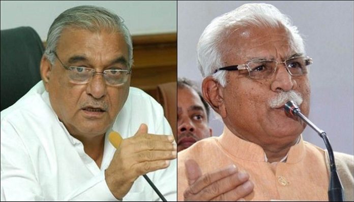 Bhupinder Singh Hooda challenge to CM Manohar Lal Khattar Bhupinder Singh Hooda challenge to CM Manohar Lal Khattar