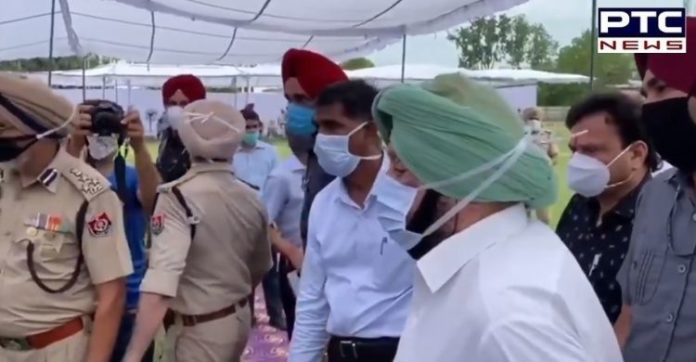 Captain Amarinder in Tarn Taran | Punjab Hooch Tragedy Captain Amarinder in Tarn Taran | Punjab Hooch Tragedy