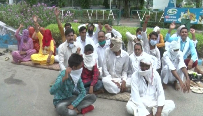 Farmers protest against milk plant Demanded outstanding payment (2) Farmers protest against milk plant | Demanded outstanding payment