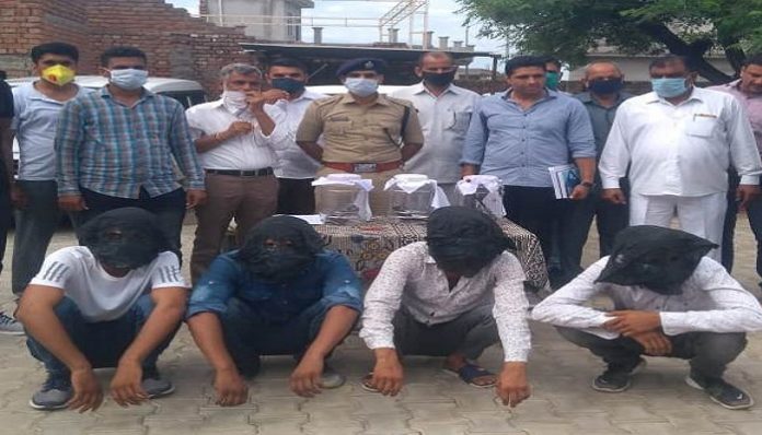 Inter-district gang of auto lifters busted, 4 arrested (1) Inter-district gang of auto lifters busted, 4 arrested | Haryana Police