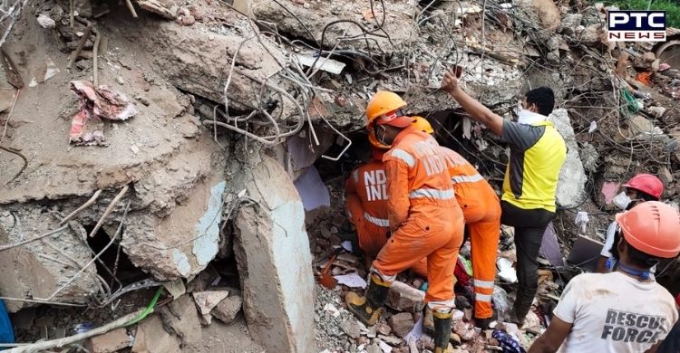 16 dead, many feared trapped after a building collapsed in Maharashtra