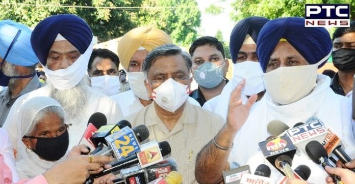 SAD-BJP delegation to VP Singh Badnore | Congress Government | Punjab Hooch Tragedy SAD-BJP delegation to VP Singh Badnore | Congress Government | Punjab Hooch Tragedy