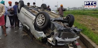 Mohali Road Accident on Chandigarh Airport Road | Man Dead
