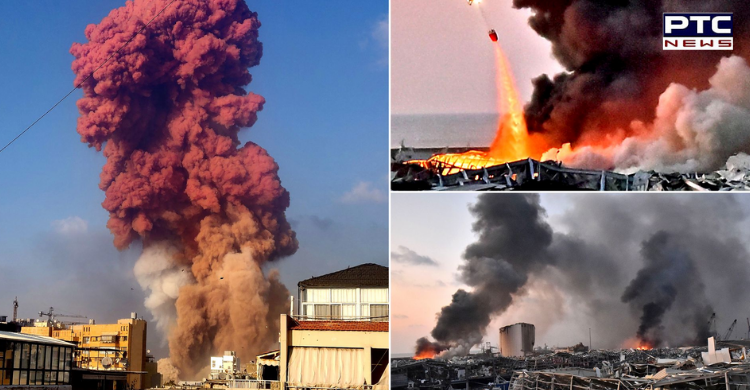 Beirut: Months after explosion, large blaze erupts in port area