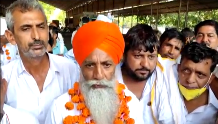 Farmer Leader Gurnam Singh Chadhuni give Road Jam call (2) Farmer Leader Gurnam Singh Chadhuni give Road Jam call