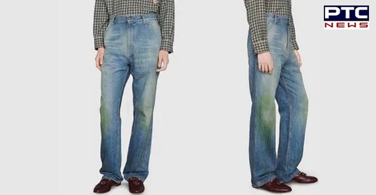 What! This top brand is selling jeans with fake grass stains for Rs 88,000