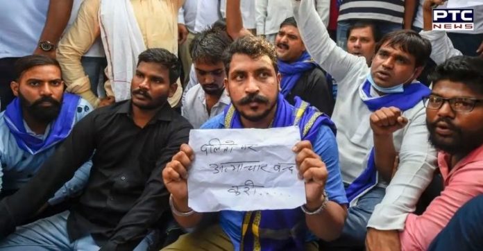Bhim Army chief detained following protests in Delhi over Hathras rape case Bhim Army chief detained following protests in Delhi over Hathras rape case