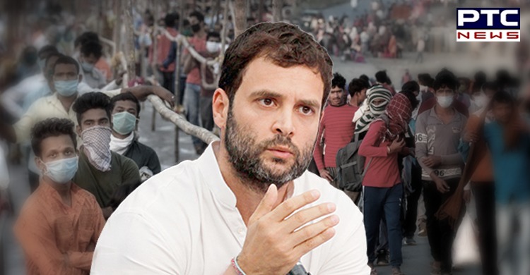 Rahul Gandhi says the lockdown was an attack on the poor