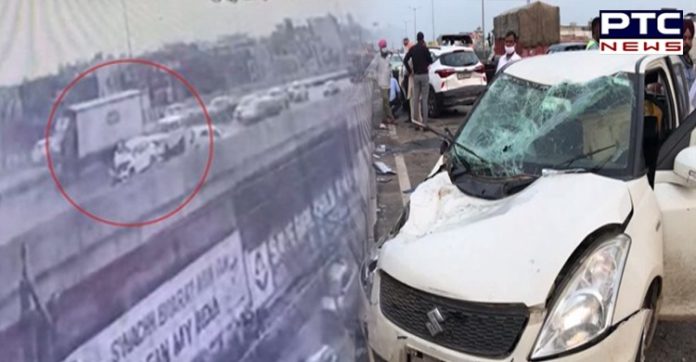Massive road accident in Khanna 5 Massive road accident in Khanna