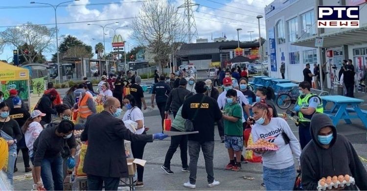 New Zealand Sikh Games distribute 1500 free food bags in South Auckland