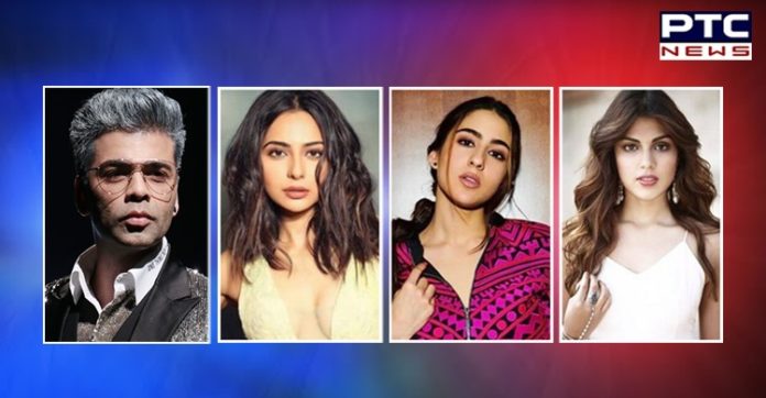 Drug case Rhea Chakraborty name Sara ali khan rakul preet karan johar Drug case Rhea Chakraborty name Sara ali khan rakul preet karan johar