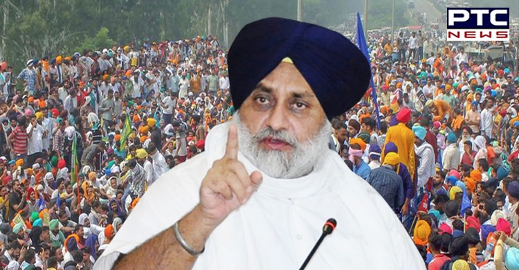 Sukhbir Singh Badal asks CM to release Rs 2,500 per acre to farmers for paddy stubble