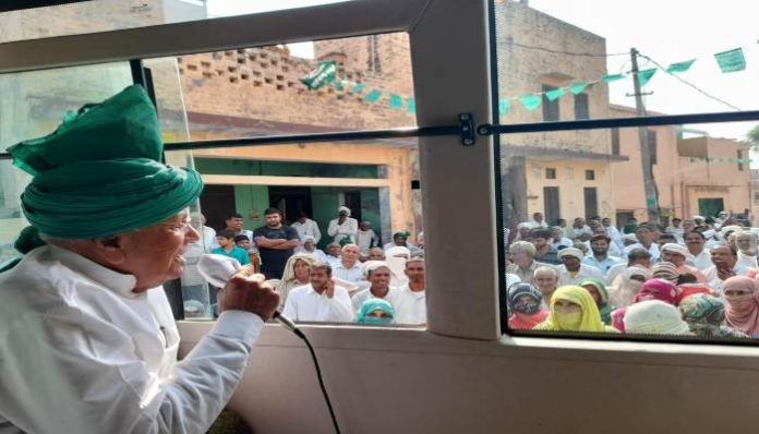 Baroda By Polls OP Chautala campaigned in favor of INLD candidate (1) INLD Leader OP Chautala