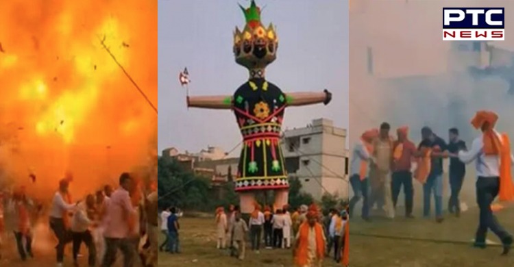 Dussehra 2020: Ravana effigy explodes in Batala, no casualty reported