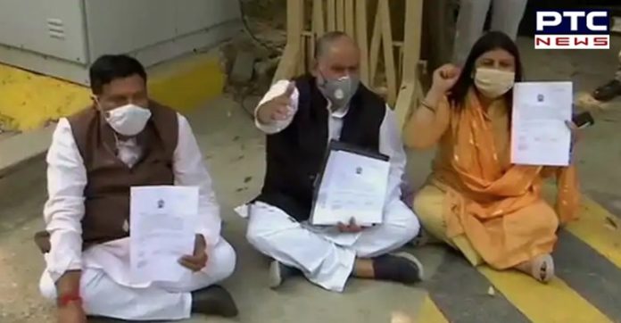 CM Delhi 1 Protest