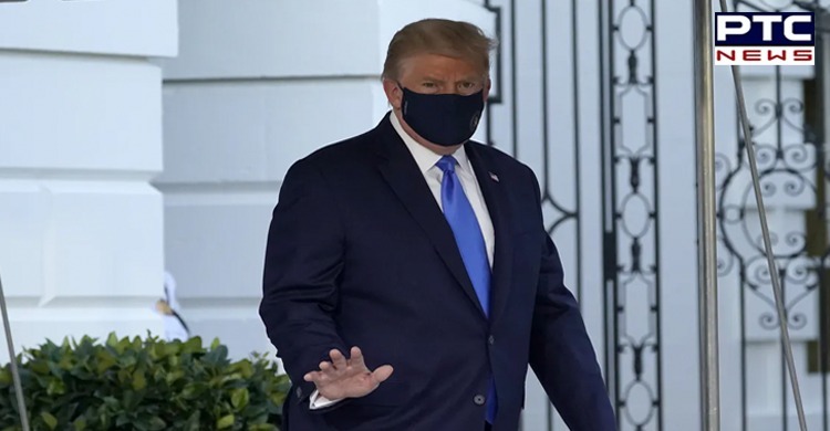 COVID-19 infected Trump briefly leaves hospital to greet supporters